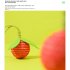 4 5cm Pet Cat Sisal Ball Simulation Fruit Shape Chew Toys Pet Supplies For Relieve Stress Anxiety Boredom peach