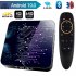 4 64gb Tv Box Tp02 Rk3318 Android 10 Tv Box With Remote Control 4 64G BU plug