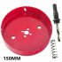 4 6inch Hole  Saw  Blade BI  Metal Speed Slot Corn Hole Boards Drilling Cutter Tool 4inch   100mm   