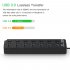 4 7 Port USB 3 0 Hub 5Gbps High Speed On Off Switches AC Power Adapter for PC 4 ports