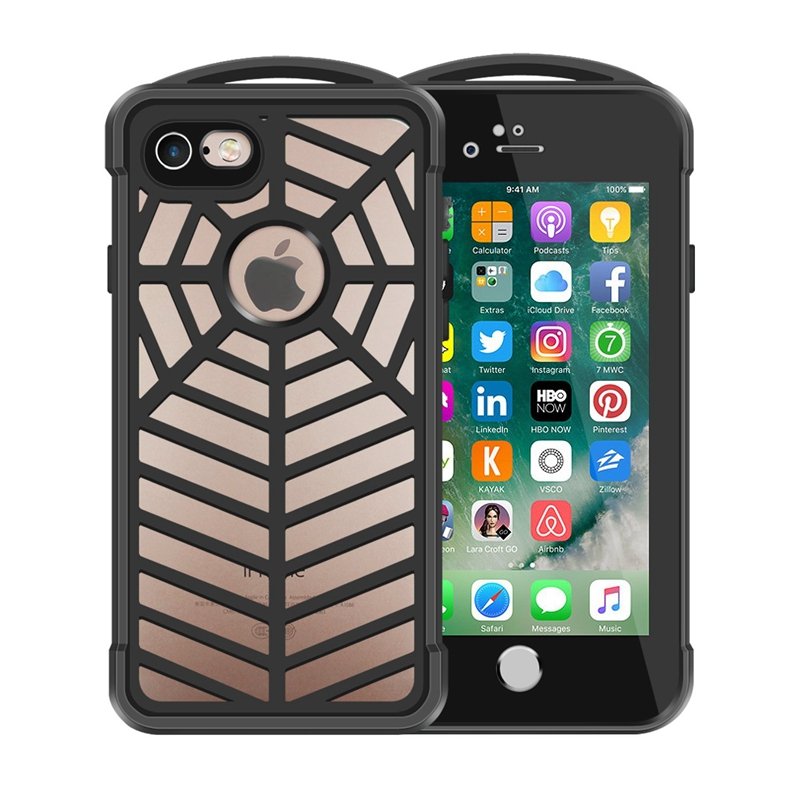 Spider Web Waterproof Case for iPhone 7 