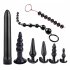 4 8 10pcs Reusable Washable Anal Plug Set Multiple Colors Anal Dilator Toys Adults Sex Toys For Men Women 10pcs purple