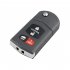 4 Buttons Car Remote Key Replacement 80 Bit 63 Chip Bgbx1t478ske125 01 4d63 315 Frequency Modified Parts Black