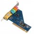 4 Channel 8738 Chip 3D Audio Stereo PCI Sound Card for Win7 64 Bit 4 1