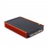 4 Channel Car Amplifier 9800 4x100W Audio Power Amplifier 4 Ohm Stable 90d 10HZ 30khz Stereo Audio Speaker Orange Black