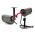 4 Channel DVR Surveillance Kit comes with 4 Outdoor 1 4 inch CMOS IR Cut CCTV Cameras  has H 264 video compression and 420 TVL for fantastic surveillance