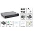 4 Channel NVR Kit   2x Outdoor   2x Indoor 720P Cameras  PoE Support  1 4 Inch CMOS