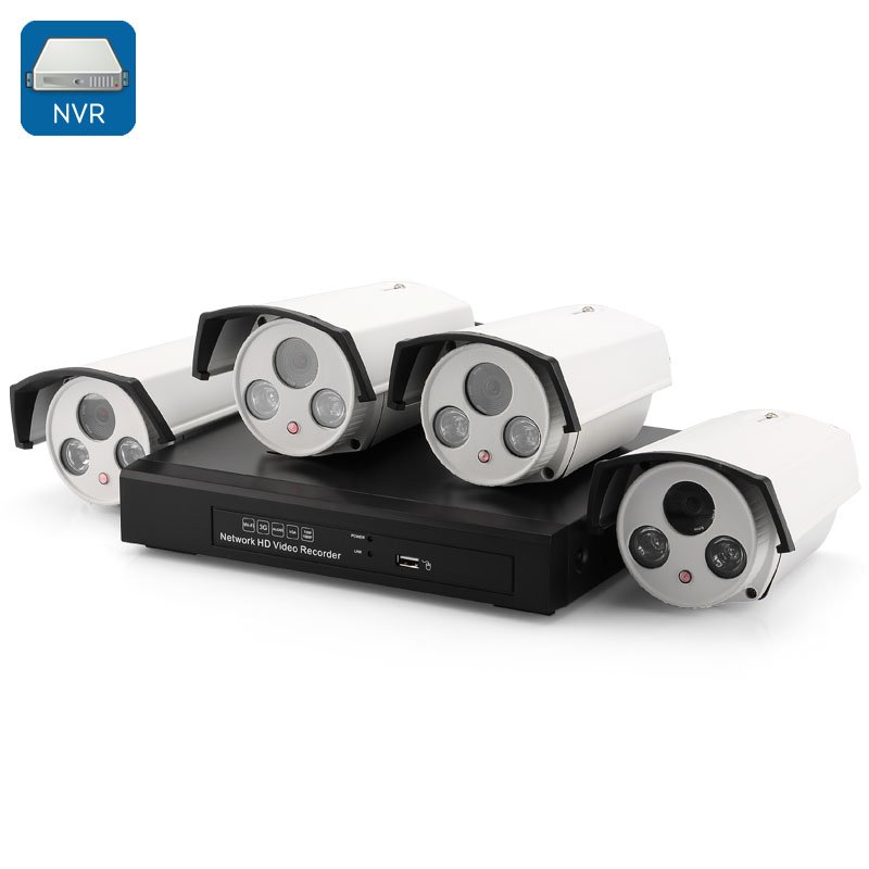 4 Channel HD NVR Kit