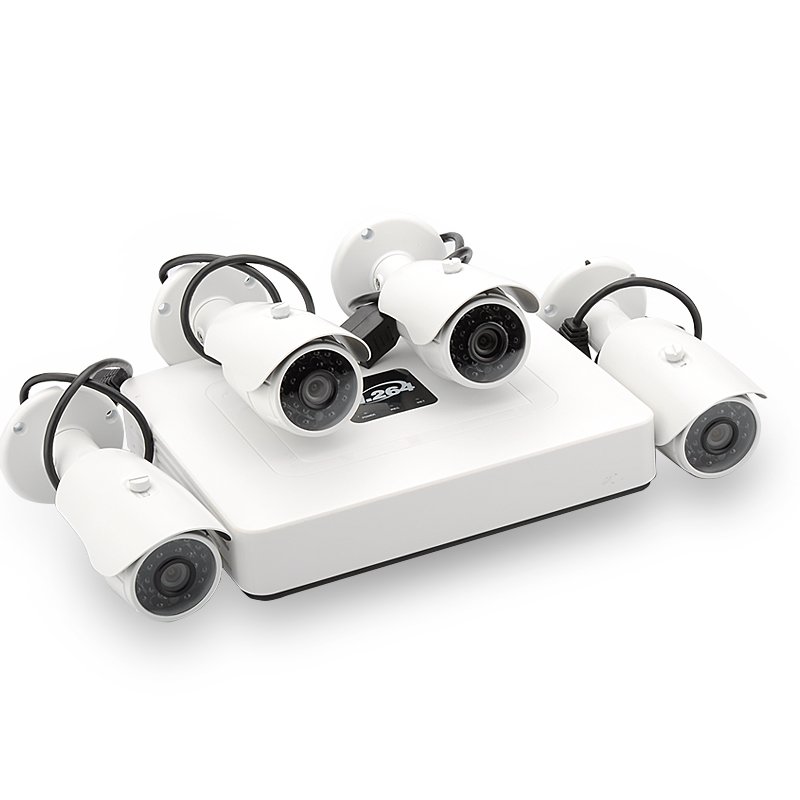 4 Channel PoE Mini NVR Surveillance System