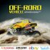 4 Channel Remote Control Rock Crawlers Bigfoot Car 1 43 Scale RC Off road Vehicle Model Toy Gift for Kids  White