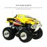 4 Channel Remote Control Rock Crawlers Bigfoot Car 1 43 Scale RC Off road Vehicle Model Toy Gift for Kids  White