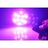 4 Circular RGB LED lights with remote controls  13 different colors and IP 54 waterproof rating