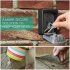 4 Digit Combination Key Lock Box Dustproof Wall Mount Safe Security Storage Case Organizer For Outdoor Indoor grey