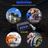 4 Digital LED Tachometer DC8 24V Digital Motor Tachometer With Hall Proximity Switch Sensor NPN LED Panels Digital Module RPM Speed Meter Auto Accessories Black