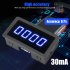 4 Digital LED Tachometer DC8 24V Digital Motor Tachometer With Hall Proximity Switch Sensor NPN LED Panels Digital Module RPM Speed Meter Auto Accessories Black