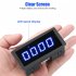 4 Digital LED Tachometer DC8 24V Digital Motor Tachometer With Hall Proximity Switch Sensor NPN LED Panels Digital Module RPM Speed Meter Auto Accessories Black