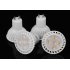 4 Dimmable 5W LED Spotlights for home  business or office will save you money and make the best replacement for GU10 halogen bulbs 