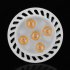 4 Dimmable 5W LED Spotlights for home  business or office will save you money and make the best replacement for GU10 halogen bulbs 