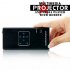 4 GB mini multimedia projector with micro SD slot and a smooth slim design for excellent on the go use  This powerful and durable little projector comes with 4G