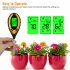 4 In 1 Digital Ph Soil Tester Lcd Display Multifunctional Fast Accurate Water Moisture Temperature Sunlight Test Meter 4 in 1 Soil Tester