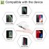 4 In 1 Hdmi compatible Adapter 1080p Hd 10mbps 100mbps Adapter Cable For Iphone Ipad Tablet White 4 in 1