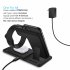 4 In 1 QI Fast Wireless Charger Dock For iPhone Apple Watch iWatch for Airpods Charger Holder Stand white