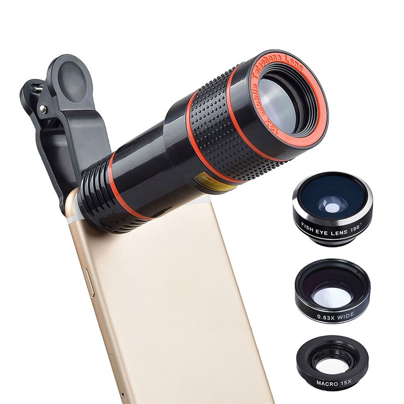 4 In 1 Smartphone Camera Lens Kit 