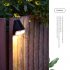 4 Pack Led Solar Deck Lights Outdoor Waterproof Step Lights Auto On Off Fence Lamp For Stairs Step Railing Yard Patio solar wall light