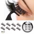 4 Pairs Magnets False Eyelashes No Glue Fake Lashes Extension Natural Reusable Handmade 001