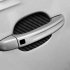 4 Pcs set Car  Door  Handle  Sticker Carbon Fiber Protective Film Anti scratch Handle Sticker Silver