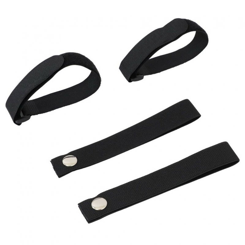 4 Pcs/set Car  Roof  Fixing  Belt Soft Roof Strapping Rope Modified Accessories For Jkjltj Black