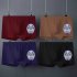 4 Pcs set Men s Panties Boxer Mid rise Breathable Youth Boxer Shorts nns0005 3XL