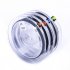 4 Pieces Tippet Spool Tenders With Elasticity Tippet Rings for Fly Fishing Fly Line Leader Tippet Accessories Random 4 colors
