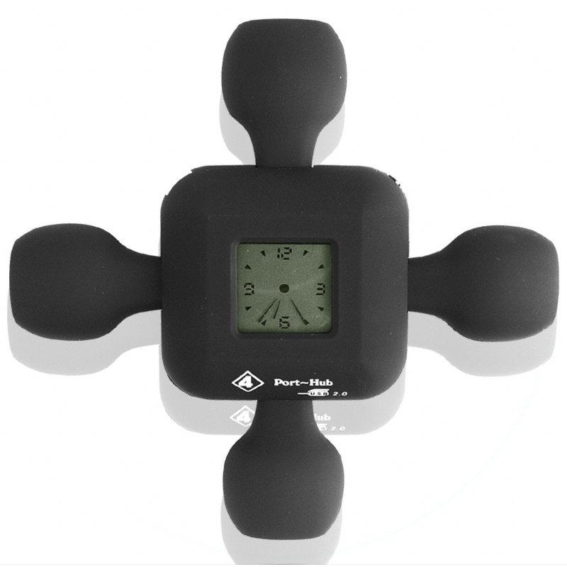 USB 2.0 Hub and Analog Digital Clock