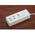 4 Port USB Wall Charger and Universal Socket is rated to a current of 10 Amps a voltage of 250V and has a 2500W max power