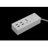 4 Port USB Wall Charger and Universal Socket is rated to a current of 10 Amps a voltage of 250V and has a 2500W max power