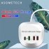 4 Ports Usb Charger Hub 40w Pd Qc3 0 Quick Charge Adapter Phone Charger for Iphone Xiaomi Samsung Huawei EU Plug