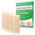 4 Sheets Scar Removal Patch Reusable Silicone Therapy Scar Repair Patch Long lasting Sticker 4PCS