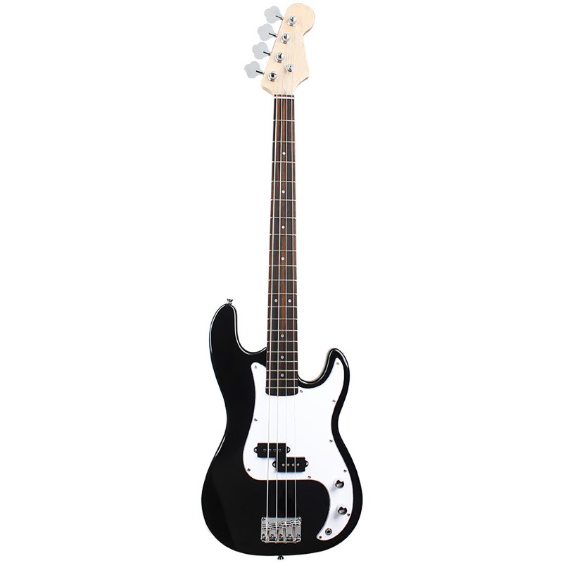4 String Electric Bass Guitar Full Size With Connecting Line Fingerboard Wrench Instrument Wrench