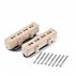 4 String Maple Wooden Pattern Bridge Pickup Box for Electric Guitar Music Instrument Accessories