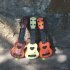 4 Strings Children Simulation Playable Ukulele Guitar Educational Music Instruments Toy Gifts for Beginners orange