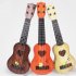 4 Strings Children Simulation Playable Ukulele Guitar Educational Music Instruments Toy Gifts for Beginners orange