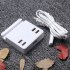 4 USB Ports Mobile Phone Travel Charger Fast Charge Multi port Smart Bracket USB Charger US Plug