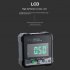 4 X 90 degree Inclinometer Lcd Screen Magnetic Digital Display Protractor Bevel Gauge Meter Angle Finder Yellow