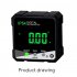 4 X 90 degree Inclinometer Lcd Screen Magnetic Digital Display Protractor Bevel Gauge Meter Angle Finder Green
