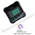 4 X 90 degree Inclinometer Lcd Screen Magnetic Digital Display Protractor Bevel Gauge Meter Angle Finder Yellow