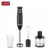 4 in 1 2 Speeds Handheld Immersion Hand Blender Set with Mixing Beaker Chopper Whisk for Smoothies US Plug