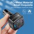 4 in 1 38w Pd Qc3 0 3 1a 2usb Type c Fast Car Charger Dual Line Compatible For Iphone Xiaomi Huawei Mobile Adapter black
