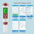 4 in 1 9908 Water Quality Test Pen Ph tds ec temp Portable Bluetooth Tester for Drinking Water Aquariums Backlight