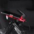 4 in 1 Bicycle Strong Light Headlight Set With Horn Mobile Phone Holder For Bike MTB Light 909 red 2400ma